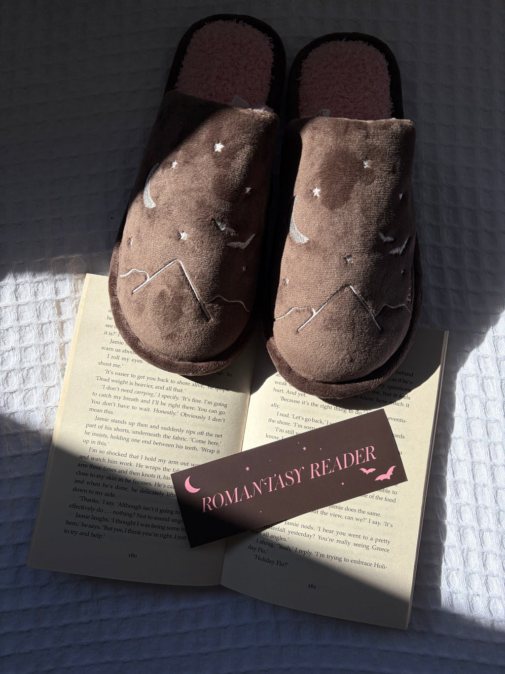Romantasy Reader Slipper